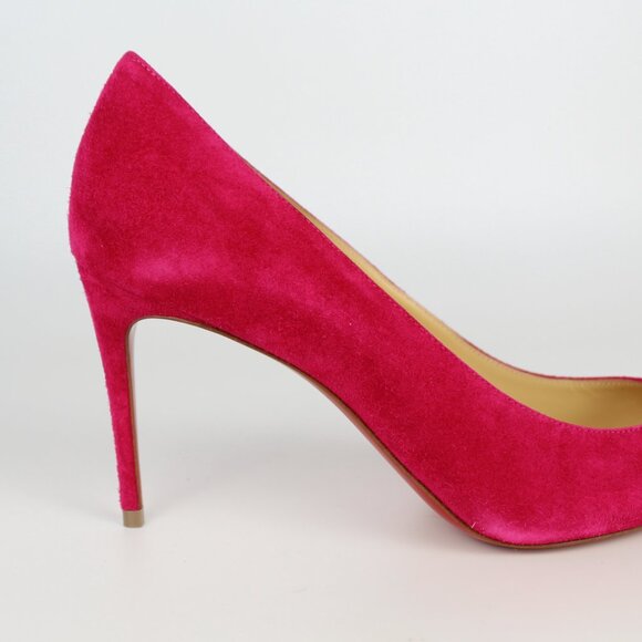 NEW Christian Louboutin Kate Suede Heeled Pump - Picture 10 of 14